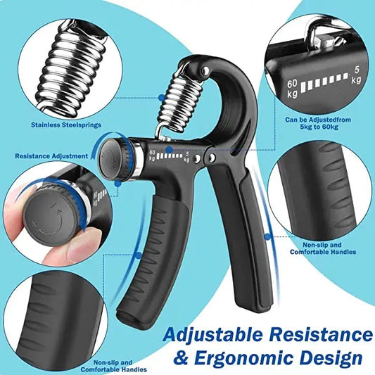 Automatic Counting And Non Counting Hand Gripper Adjustable Taha Collection